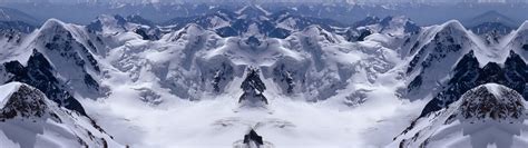 Wallpaper Mountains Nature Snow Winter Alps Summit Mirrored