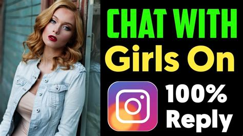 How To Chat With Girls On Instagram Trick To Get Reply From Girls On Instagram Instagram