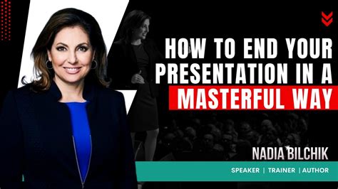 How To End Your Presentation In A Masterful Way Youtube