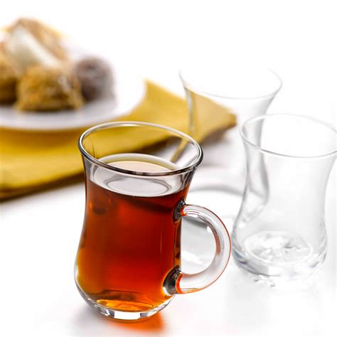 Black tea, which is referred to in chinese, japanese, korean, vietnamese, and other asian languages as 紅茶 (literally red tea) Paşabahçe 55411 6'lı Kulplu Çay Bardağı | Evidea