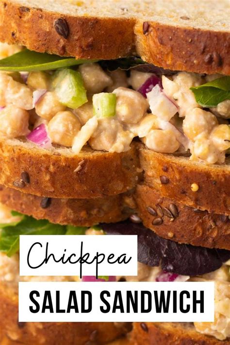 Simple Chickpea Salad Sandwich Karissa S Vegan Kitchen Recipe