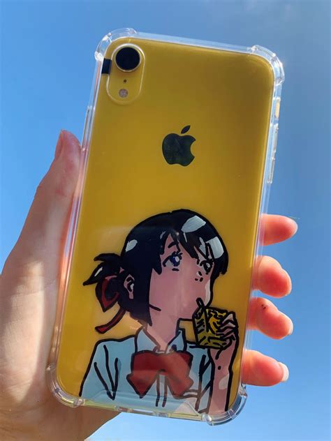 Custom Anime Phonecase Iphone Xr Etsy