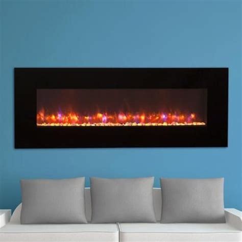 Greatco 70 Inch Gallery Linear Wall Mount Electric Fireplace Ge 70