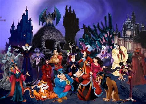 Disney Villains Wallpapers Wallpaper Cave