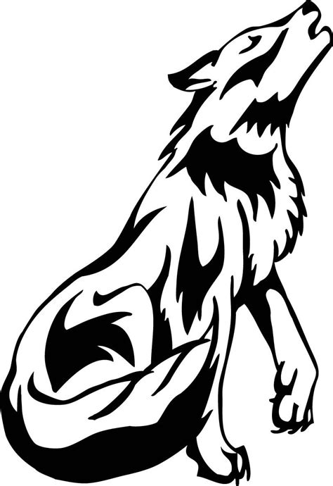 Wolf Howl Drawing At Getdrawings Free Download
