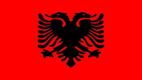Albania Flag Wallpaper High Definition High Quality Widescreen