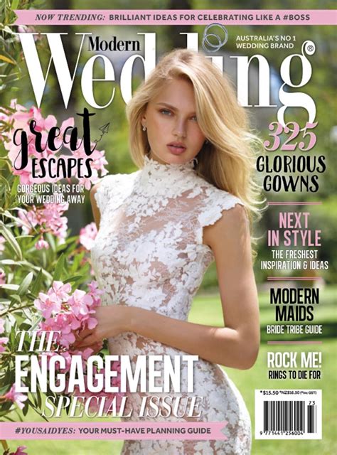 Modern Wedding Magazine The Engagement Special Issue Preview Modern