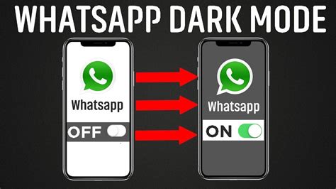 The feature still isn't available for users running the stable whatsapp build. Come installare DARK MODE su Whatsapp iOS - YouTube