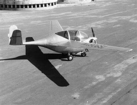 Rohr Mr 1 Forward Swept Wing V Tail Flying Egg Weird Look Wings