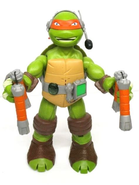 Tmnt Teenage Mutant Ninja Turtles 11 Michelangelo Interactive Talking