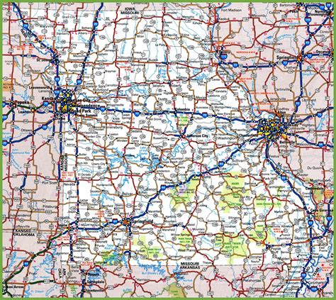 Missouri Road Map