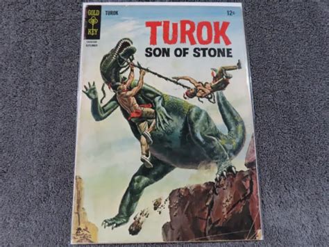 1966 Gold Key Comics Turok Son Of Stone 53 Rare Silver Age Comic G