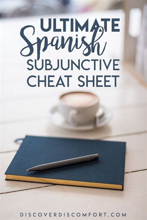 Spanish Subjunctive Examples 3 Step Cheat Sheet Learning Languages