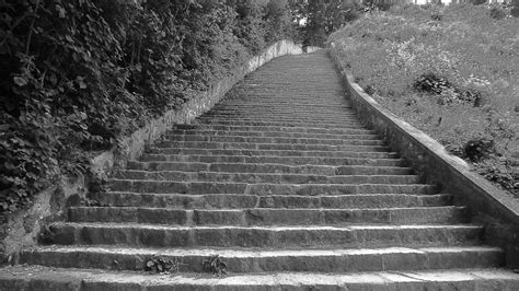 Often the blocks would fall, crushing limbs and bodies of those following, sometimes killing. Steps of Death (Die Todesstiege), Mauthausen Concentration… | Flickr