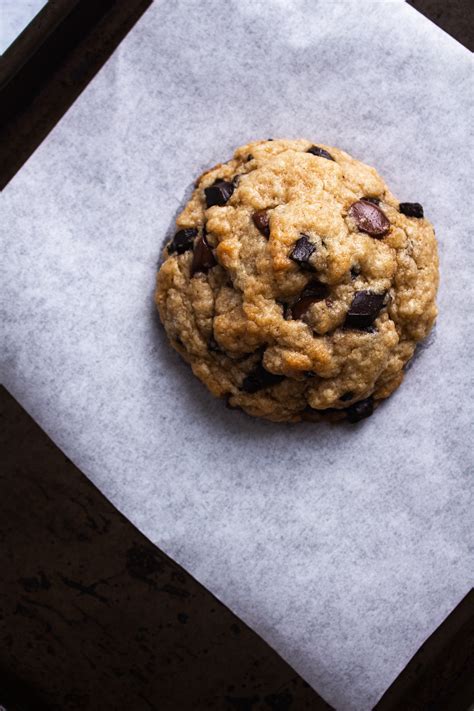 Single Serving Vegan Levain Style Chocolate Chip Cookie Justine Snacks