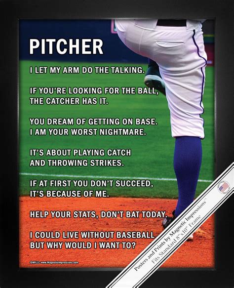Inspire Your Pitcher With Baseball Pitcher Poster Print A Pitcher On