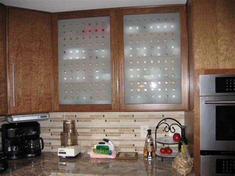 If your cabinets have glass doors, you might be wondering how best to display your dishes in them. Decorating Ideas of Etched Glass Interior Doors for Your ...