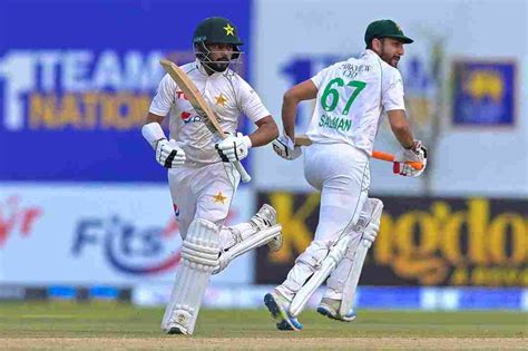 Sl Vs Pak 2023 1st Test Day 4 Stumps Pakistan Need 83 Runs To Win The