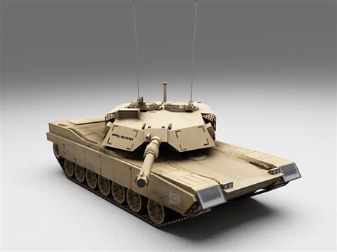 Us Marines M1 Abrams Tank 3d Model 3d Studio3ds Max Files Free