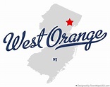 Map of West Orange, NJ, New Jersey