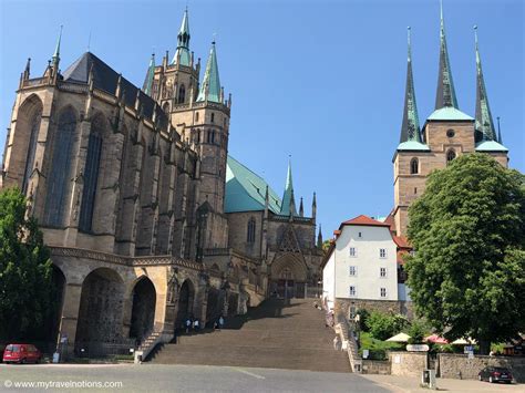 Erfurt is located on the southern part of the thuringian basin, by the banks of the river gera. Erfurt / Thuringia / Germany - 5/28/18 - My Travel Notions