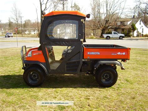 Kubota Rtv 900 Enclosed Cab With Heat 4x4 Only 293 Hours