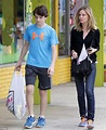 Calista Flockhart hits the shops with son Liam in LA | Daily Mail Online