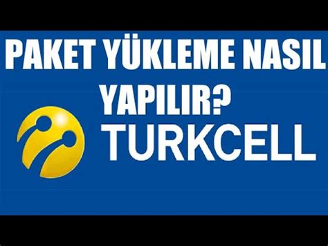 Turkcell Paket Yükleme Nasıl Yapılır YouTube
