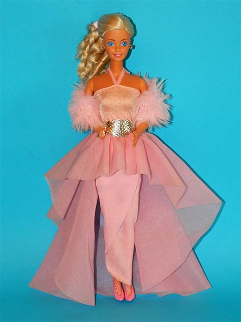 Barbie Party Pink 1987 Made In Malaysia Barbie 80s Barbie