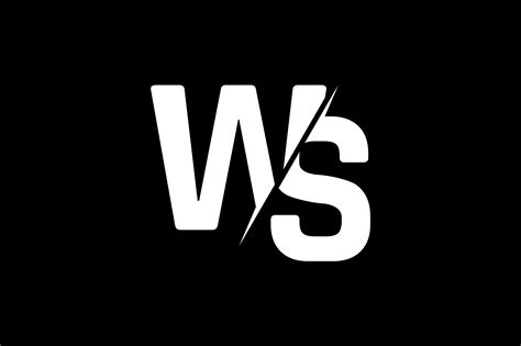 Monogram WS Logo Design Gráfico por Greenlines Studios Creative Fabrica