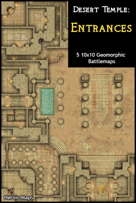 Explore Egyptian Pyramids In Your Rpg With Heroic Maps Ontabletop