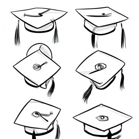 How To Draw A Graduation Cap Step By Step Tutorial And Easy Styles
