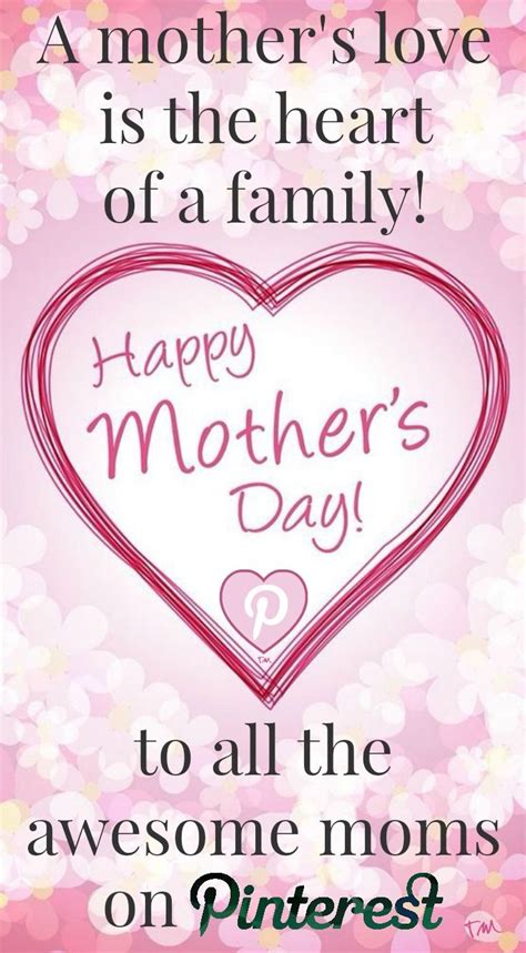 happy mother s day to all the awesome moms on pinterest ♥ ronda ♥ happy mothers day mothers