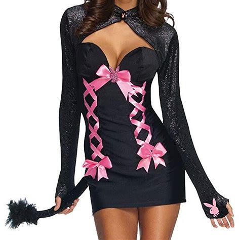 Playboy Sexy Cat Costume Adult Halloween Fancy Dress EBay