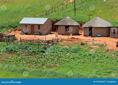 Rural Settlement South Africa Stock Image Image Of Poverty