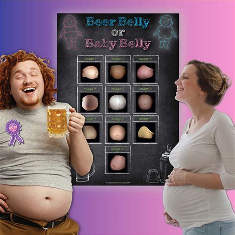 Buy Baby Shower Games Labour Or Rollercoaster Beer Belly Or Baby Belly Price Is Right