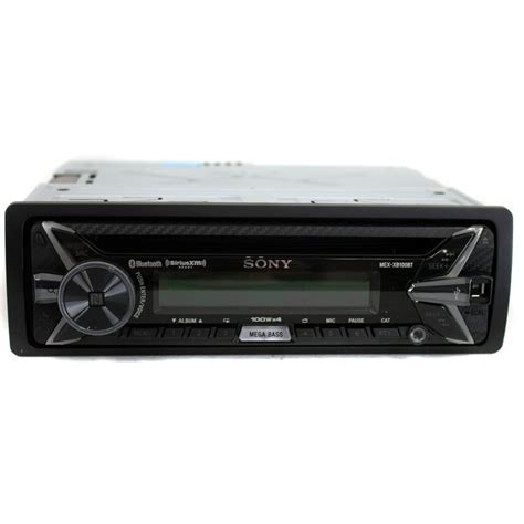 New Sony Mexxb120bt Bluetooth Fm Car Single Din Receiver Audio Cd