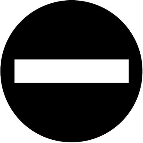 Almost files can be used for commercial. No Entry Roadsign - ClipArt Best