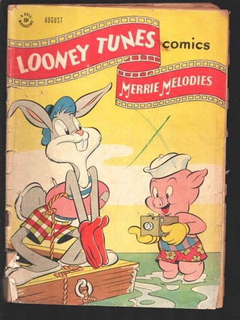 Looney Tunes Merrie Melodies 70 1947 Dell Photography Cover Bugs Bunny