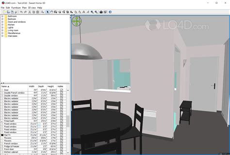 Read the readme.txt file included in this archive for instructions about installation process. Sweet Home 3D - Download