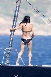 Michelle Rodriguez Bikini Candids On The Boat In Sardinia June CelebMafia