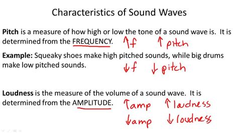 What Are The Characteristic Of Sound Waves Physics For Kids Sound