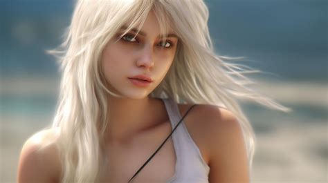 Premium Ai Image Dead Or Alive Blonde Haired 3d Character Games Generative Ai