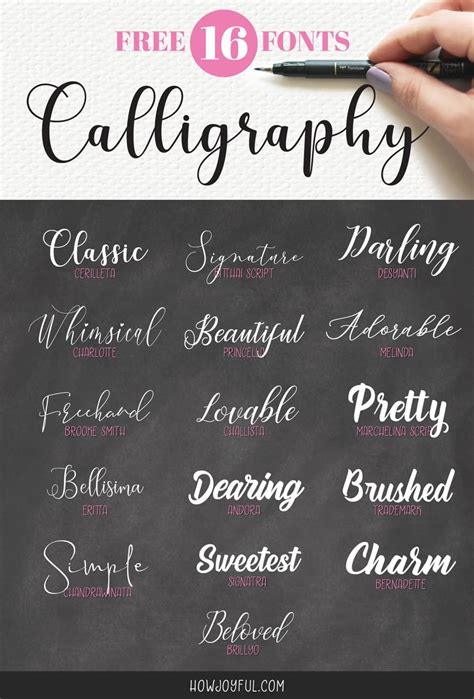 Font changer can convert text letters and symbols of your message into alternative text symbols. 16 FREE calligraphy fonts for your next creative project ...