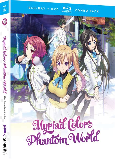 Myriad Colors Phantom World Complete Collection Blu Ray Dvd Combo