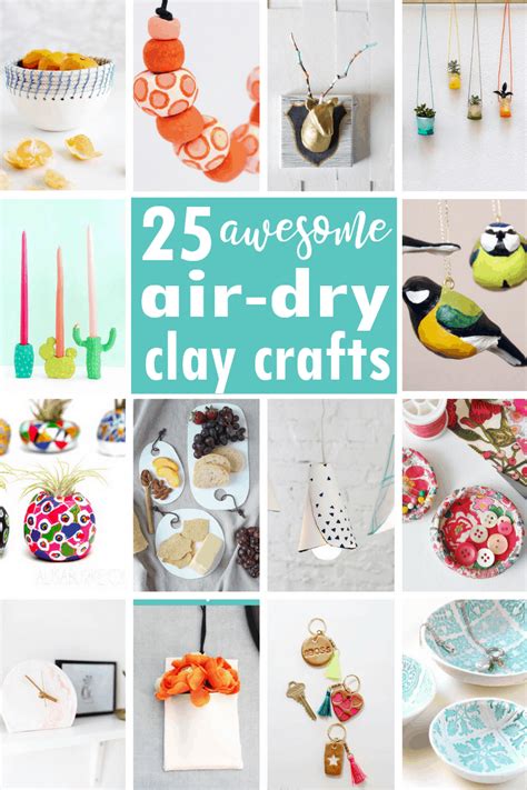 Clay Craft Ideas A Roundup Of Air Dry Clay Projects For Adults
