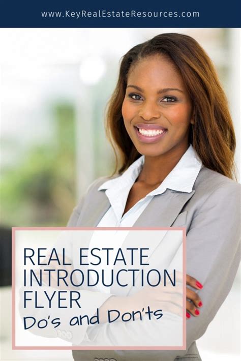 How To Make A Powerful Real Estate Agent Introduction Flyerkey Real