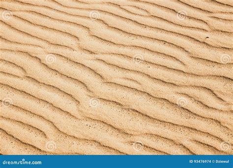 Lines In The Sand Of A Beach Stock Photo Image Of Recreation
