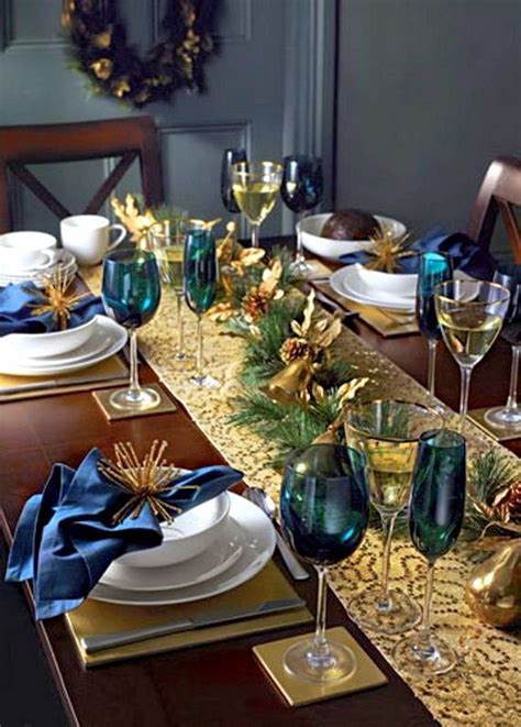 Right from choosing the menu for christmas, to dressing up, to deciding on. 36 best Blue and Gold Christmas images on Pinterest | Gold ...