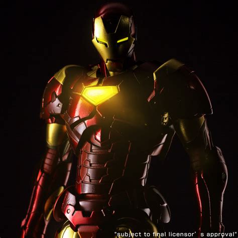 Glorious Extremis Iron Man Action Figure From Sentinel Toys — Geektyrant